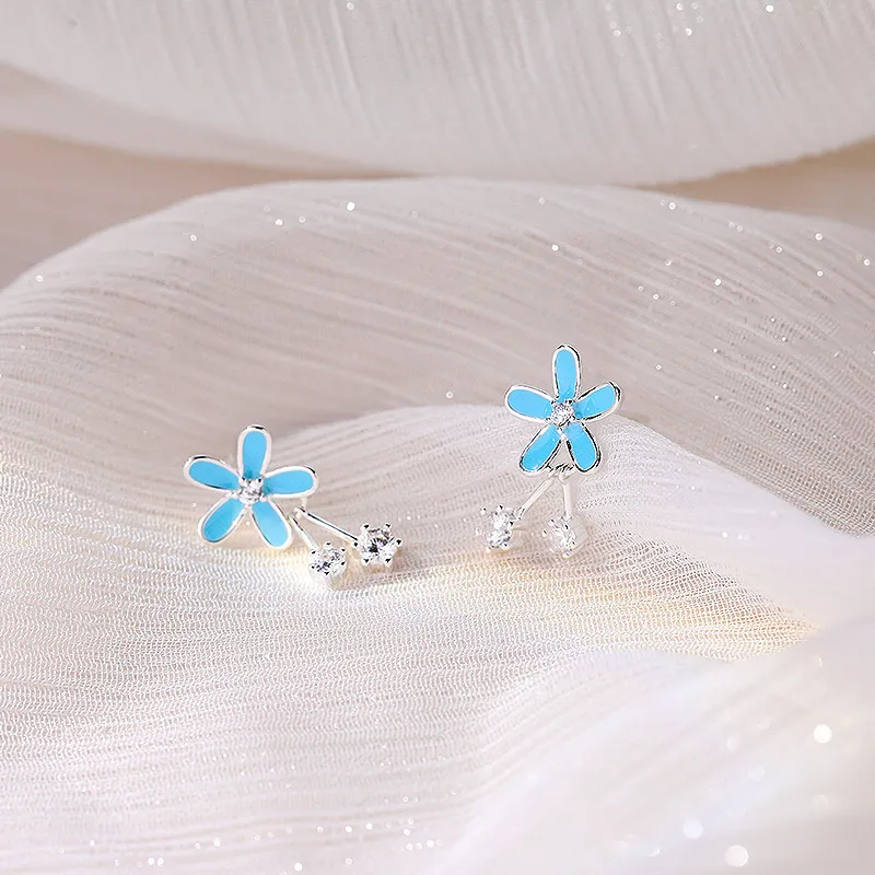 GIFT&CO S925 Silver Stud Earrings Women's-4