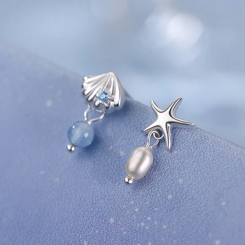 GIFT&CO S925 Silver Stud Earrings Women's-4