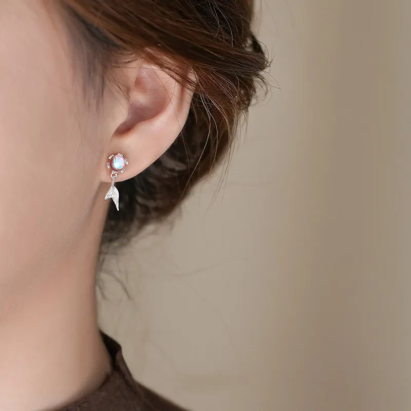 GIFT&CO S925 Silver Stud Earrings Women's-2