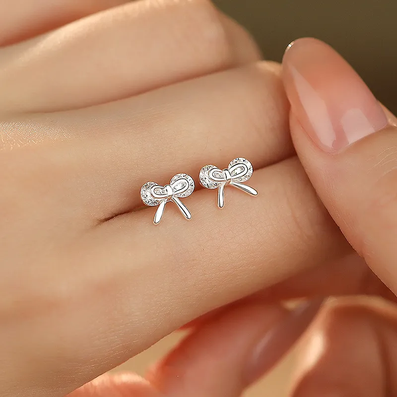 GIFT&CO 999 Fine Silver Stud Earrings Women's-4