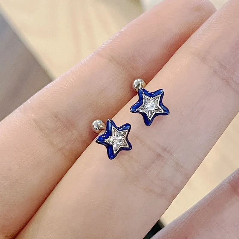 GIFT&CO S925 Silver Stud Earrings Women's-3
