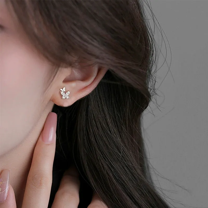 GIFT&CO Copper Stud Earrings Women's-4