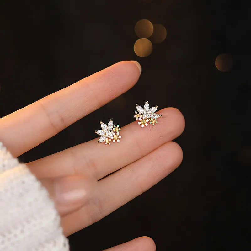 GIFT&CO 999 Fine Silver Stud Earrings Women's-3