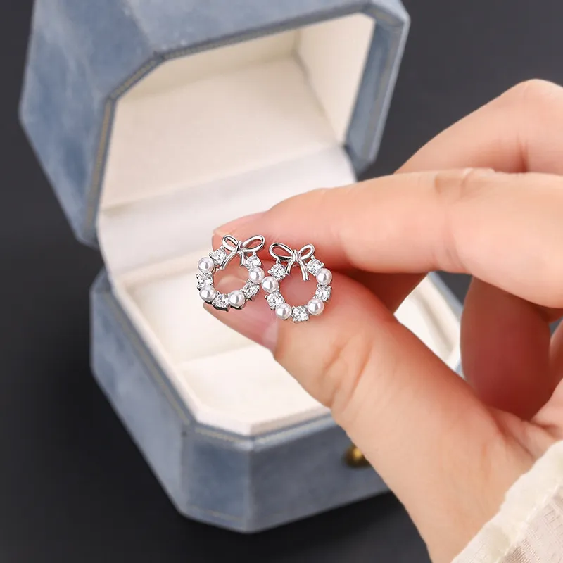 GIFT&CO 999 Fine Silver Stud Earrings Women's-3