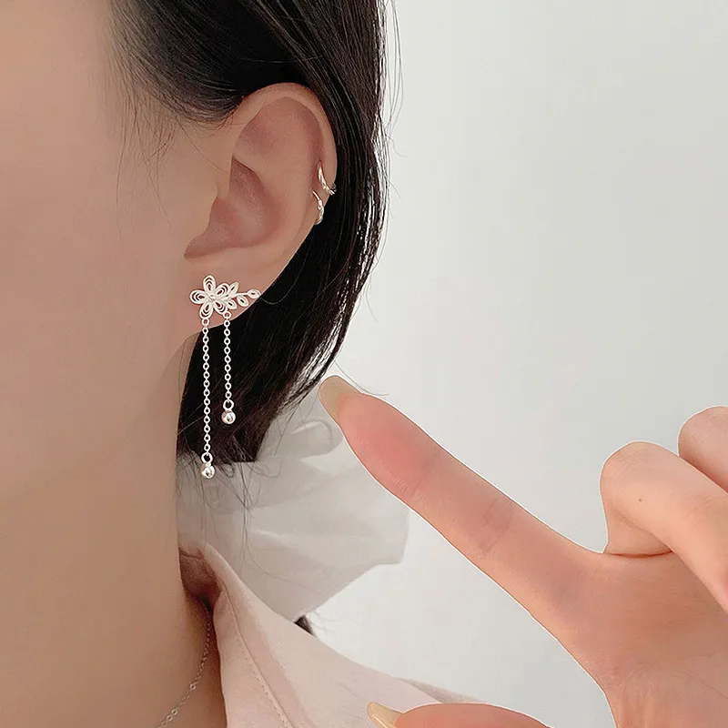 GIFT&CO 999 Fine Silver Earrings Women's-1