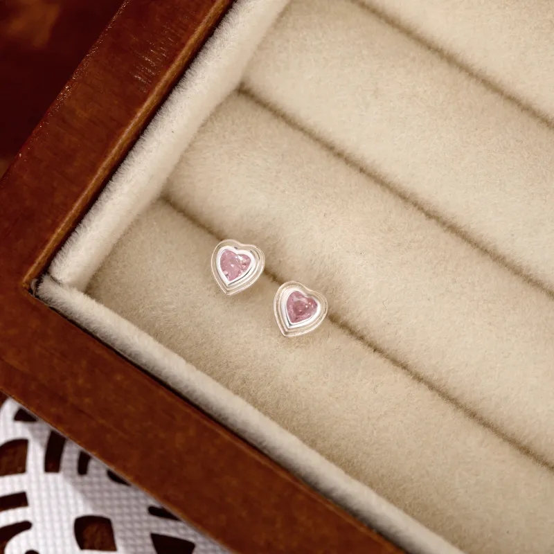 GIFT&CO 999 Fine Silver Stud Earrings Women's-8