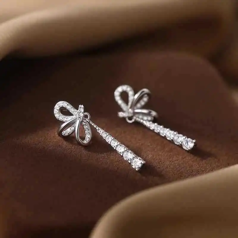 GIFT&CO S925 Silver Stud Earrings Women's-5