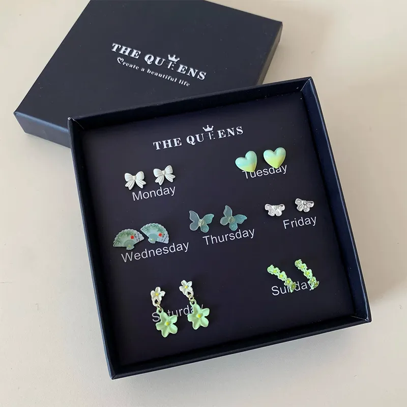 GIFT&CO S925 Silver Stud Earrings Women's-3