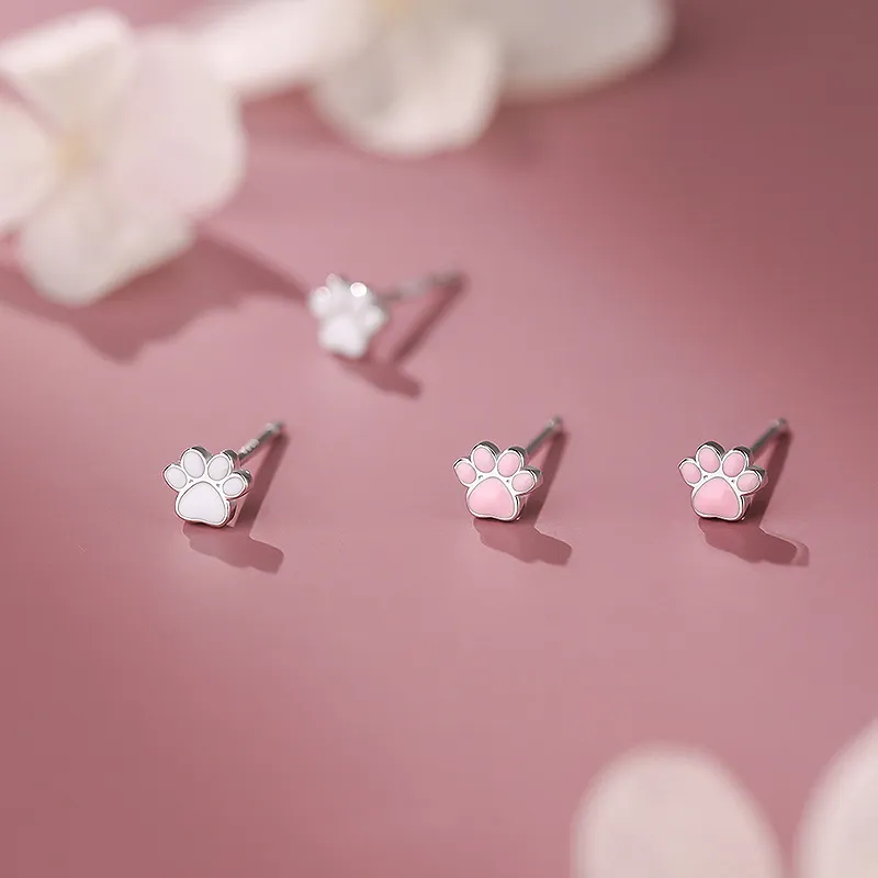 GIFT&CO 999 Fine Silver Stud Earrings Women's-4
