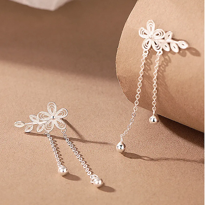 GIFT&CO 999 Fine Silver Earrings Women's-4