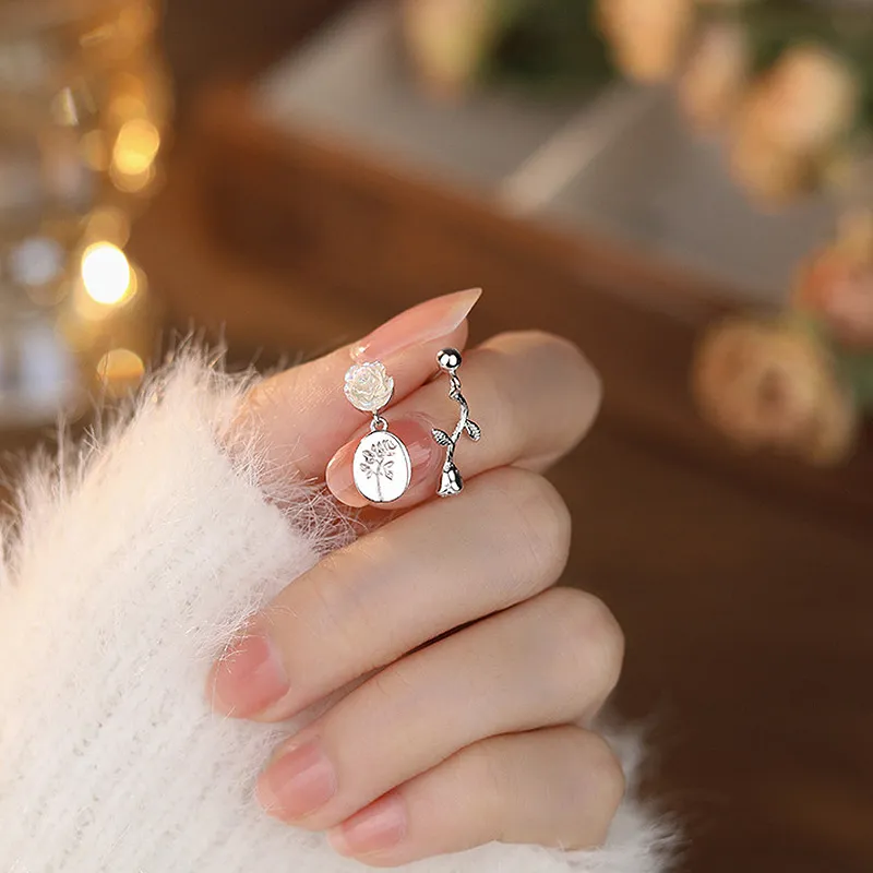 GIFT&CO S925 Silver Stud Earrings Women's-3