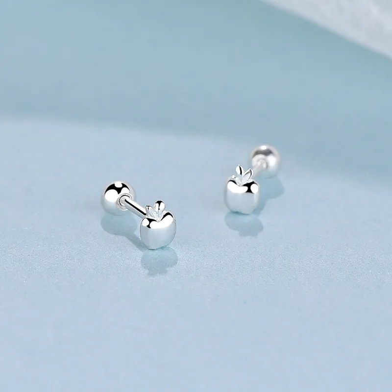 GIFT&CO 999 Fine Silver Stud Earrings Women's-3