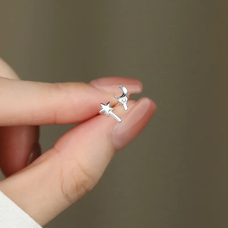 GIFT&CO S925 Silver Stud Earrings Women's-2