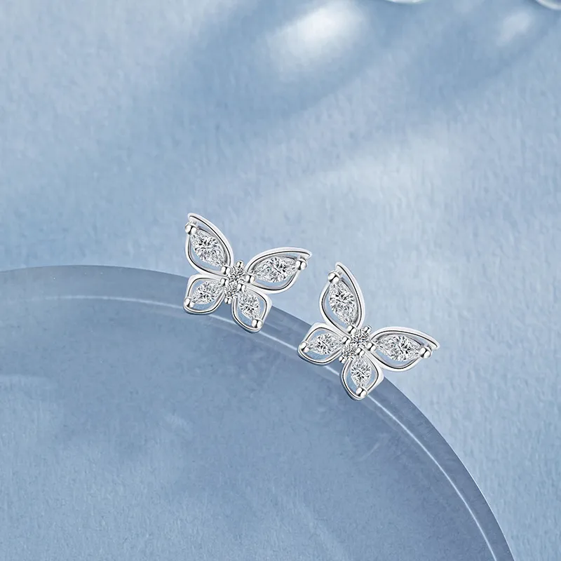 GIFT&CO S999 Stud Earrings Women's-4