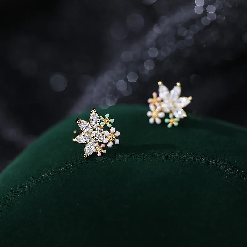GIFT&CO 999 Fine Silver Stud Earrings Women's-5