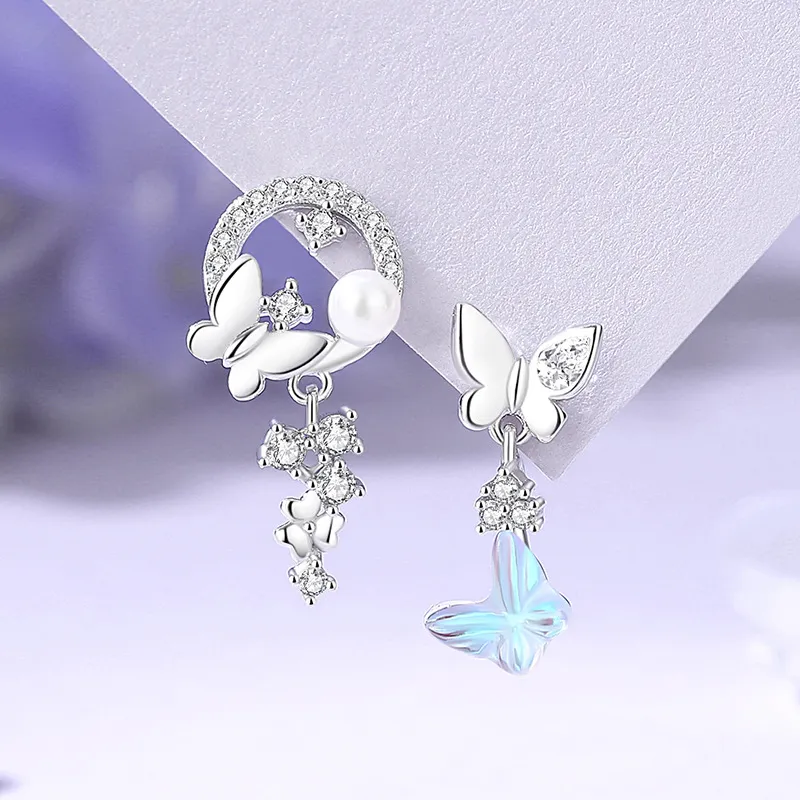 GIFT&CO S925 Silver Stud Earrings Women's-1