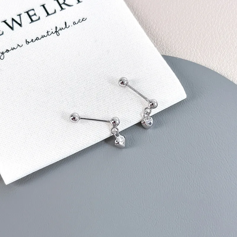 GIFT&CO S925 Silver Stud Earrings Women's-4