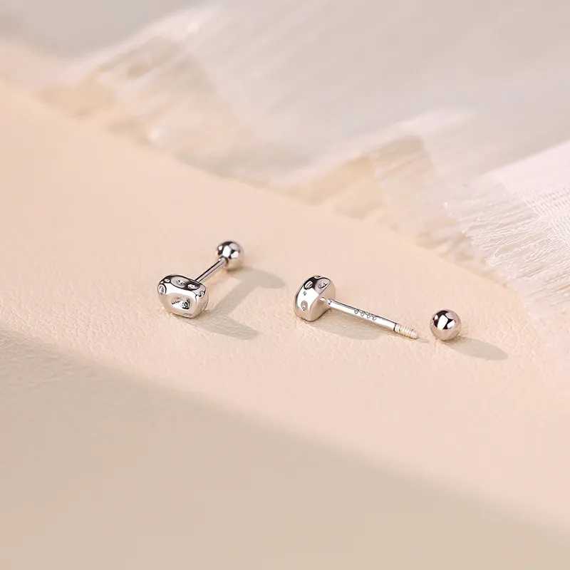 GIFT&CO 999 Fine Silver Stud Earrings Women's-6