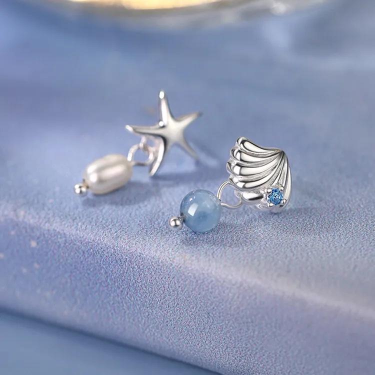 GIFT&CO S925 Silver Stud Earrings Women's-6