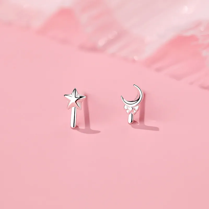 GIFT&CO S925 Silver Stud Earrings Women's-1