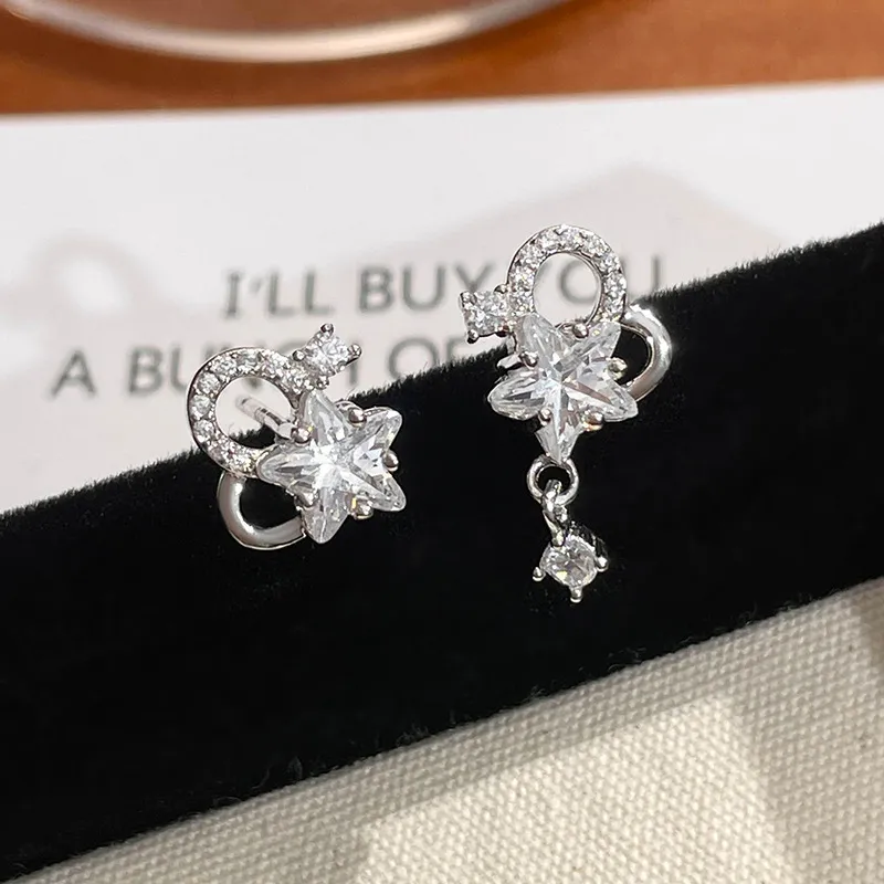 GIFT&CO S925 Silver Stud Earrings Women's-4