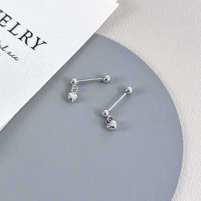 GIFT&CO S925 Silver Stud Earrings Women's-5