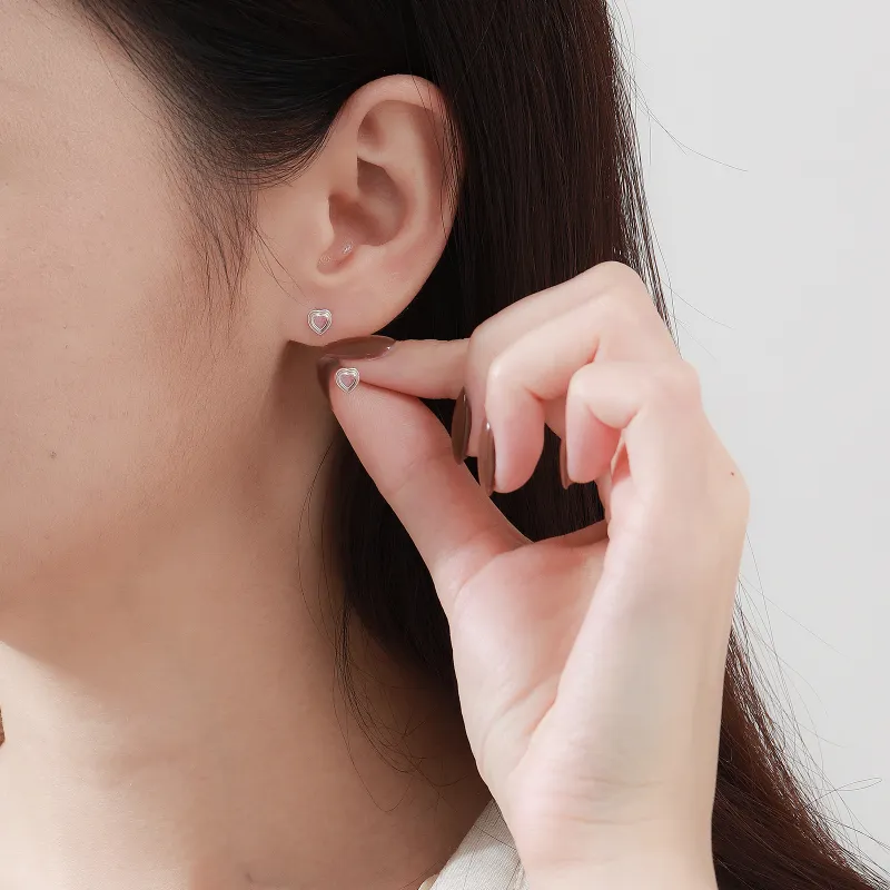 GIFT&CO 999 Fine Silver Stud Earrings Women's-6