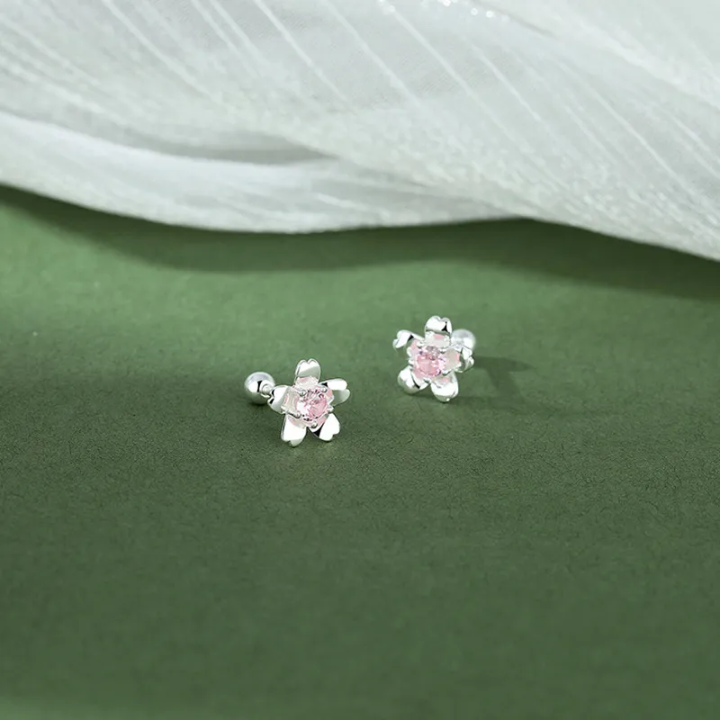 GIFT&CO 999 Fine Silver Stud Earrings Women's-4