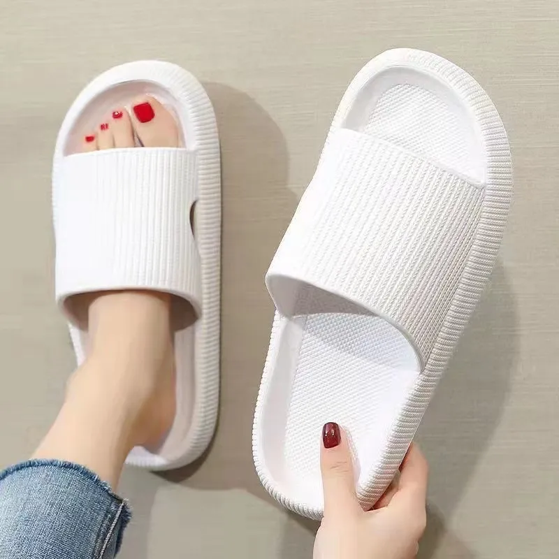 NAIHUO Four Seasons EVA Squashy And Bouncy Feeling Platform Slippers Home Bathroom Slip Resistant Odor Resistant Unisex-14