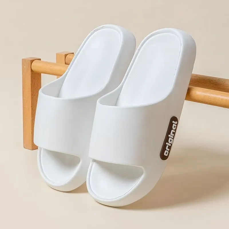 NAIHUO Summer Squashy And Bouncy Feeling Platform Unisex, Home Bathroom Slip Resistant Quiet Couple's Slippers-13
