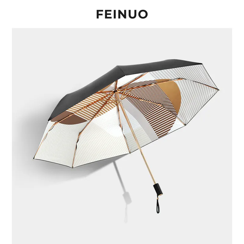 FEINUO Phi Nuo Alto Breeze Umbrella Collection Geometric Design Sunny And Rainy Dual Use Sun Protection Umbrella-2
