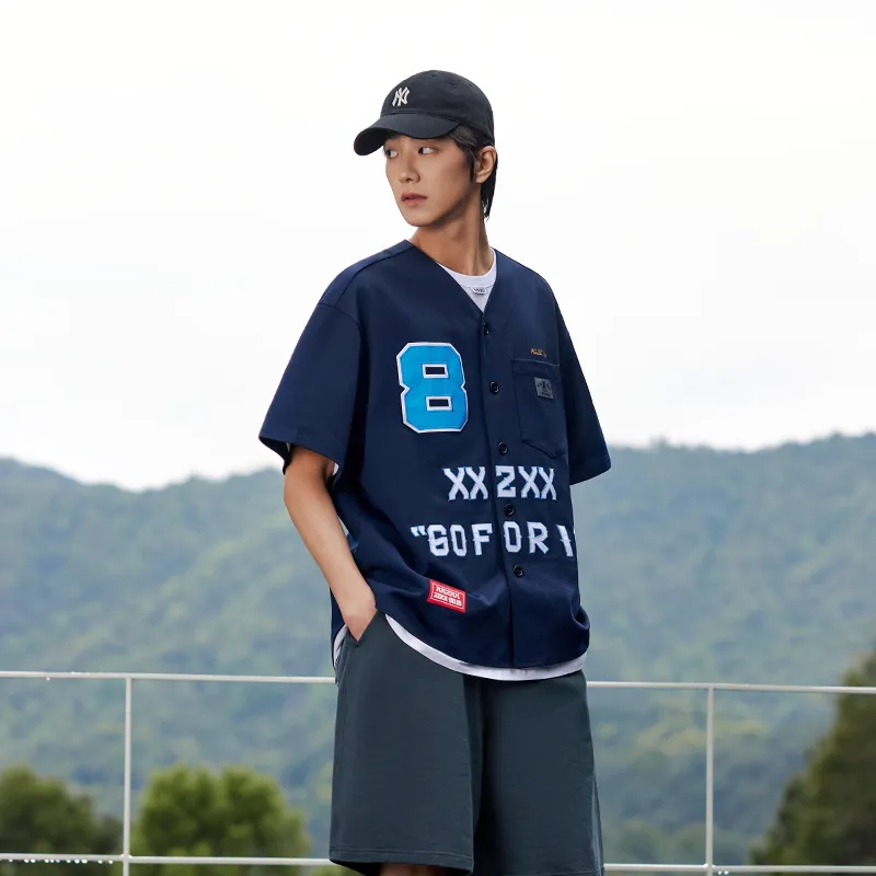 XXZXX Shirts Unisex Navy Blue-2