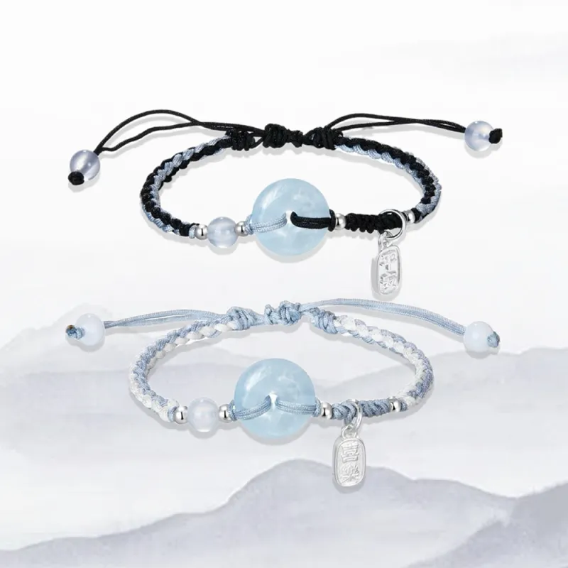 JIACUIYUN Colored Glaze Resin Bracelet Unisex-7