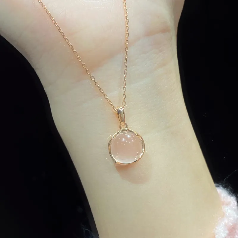 JIACUIYUN Colored Glaze Necklaces Women's-4