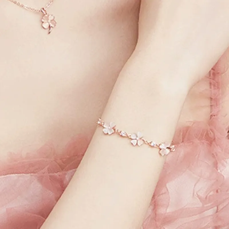 JIACUIYUN Glass Cat Eye Bracelets Unisex-3