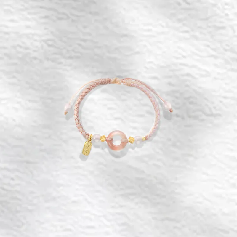 JIACUIYUN Colored Glaze Jade Bracelets Unisex-2
