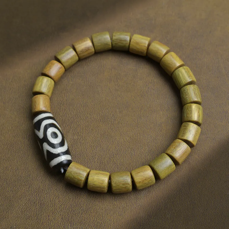 JIACUIYUN Sandalwood Bracelets Unisex-5