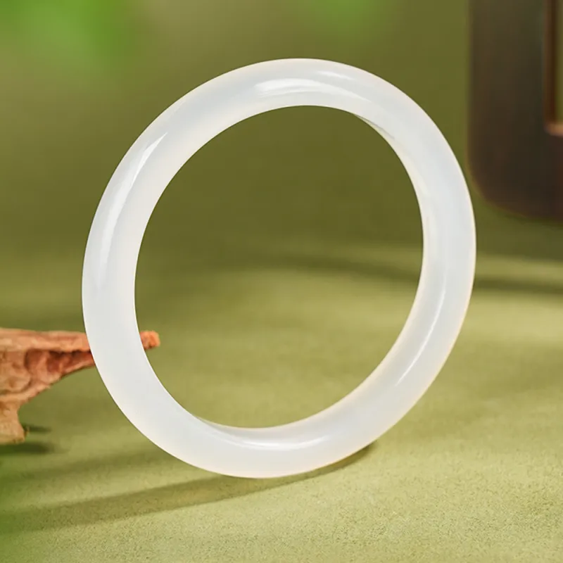 JIACUIYUN Chalcedony Bangles Women's-2