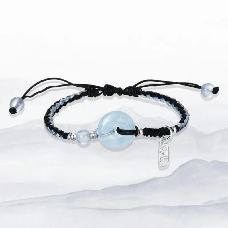 JIACUIYUN Colored Glaze Resin Bracelet Unisex-4