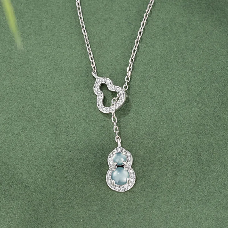 JIACUIYUN Colored Glaze Necklaces Women's-1