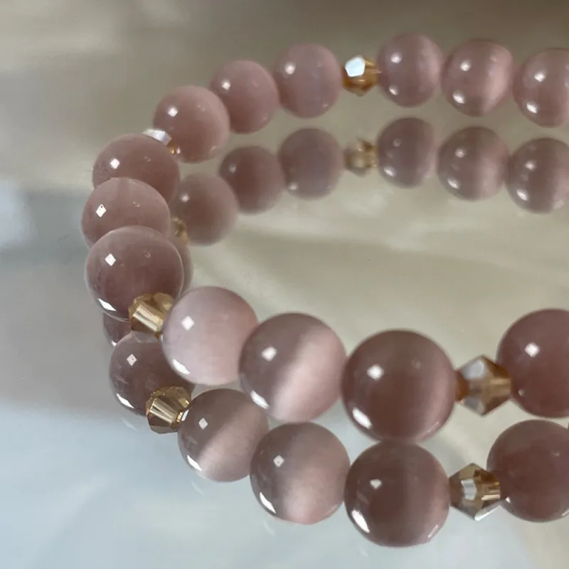 JIACUIYUN Colored Glaze Bracelets Women's-3