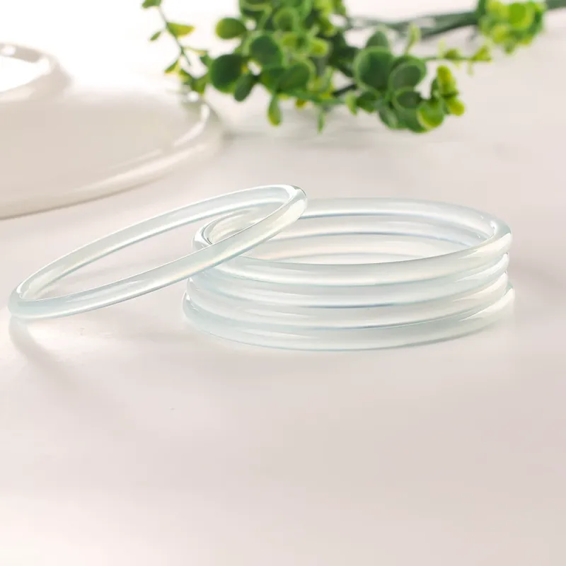 JIACUIYUN Colored Glaze Bangles Unisex-9