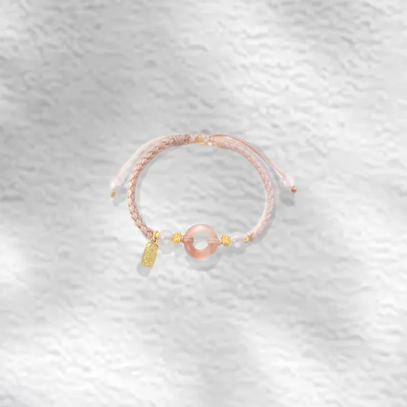 JIACUIYUN Colored Glaze Jade Bracelets Unisex-1