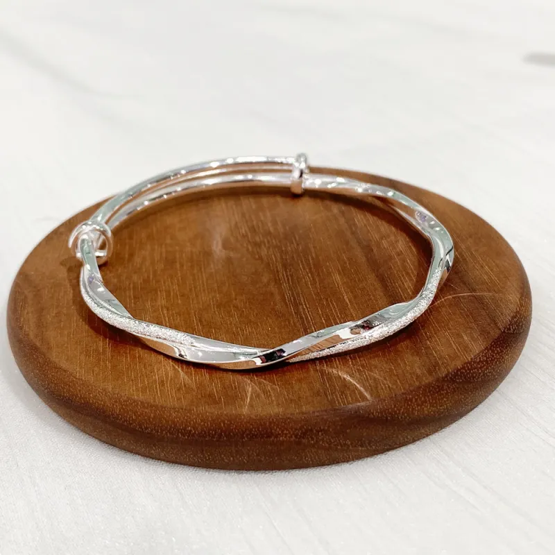 JIACUIYUN Glass Cat Eye Bangles Unisex-4