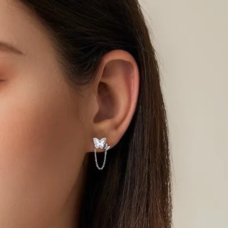 JIACUIYUN Colored Glaze Earrings Women's-3