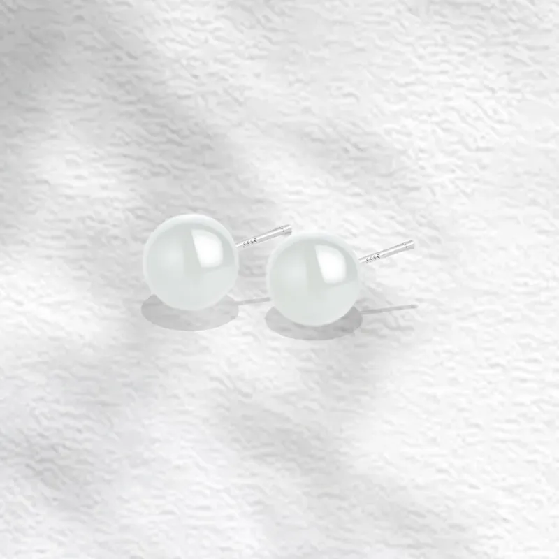 JIACUIYUN Colored Glaze Stud Earrings Women's-2