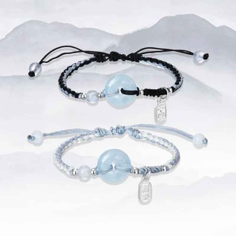 JIACUIYUN Colored Glaze Resin Bracelet Unisex-8