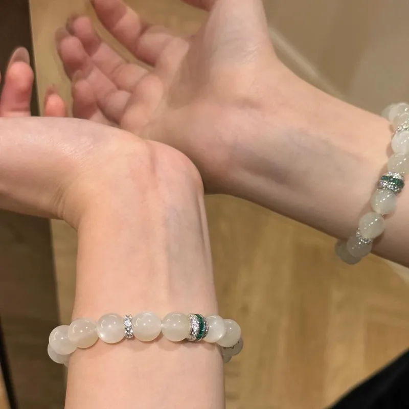 JIACUIYUN Colored Glaze Bracelets Unisex-2