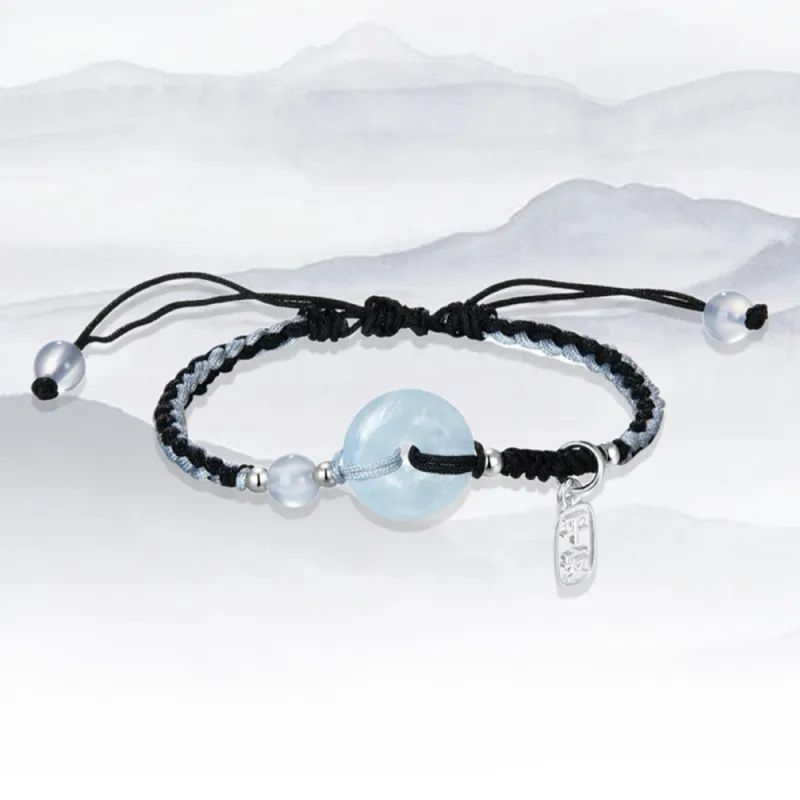 JIACUIYUN Colored Glaze Resin Bracelet Unisex-5