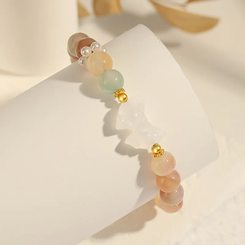 JIACUIYUN Agate Bracelets Unisex-3